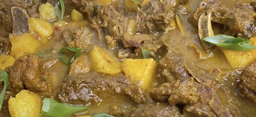 Jamaican Curried Goat Dish